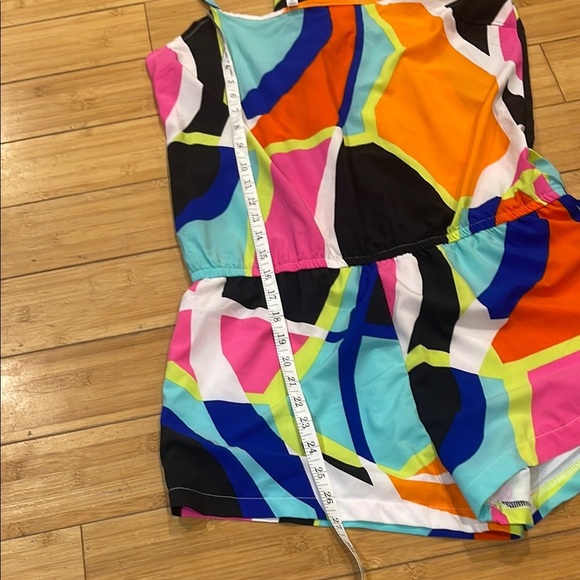 Fabletics Neema Romper in Popsicle Print size M - Picture 13 of 14